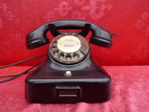 Altes telefon bakelit - , w