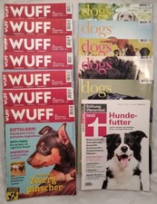 Konvolut von 13 Zeitschriften [13 Hefte] Hundehaltung. dogs und Wuff Diverse Aut