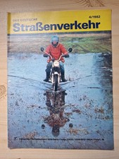 Simson S 51 Enduro Test, DDR Zeitschrift Der Deutsche Straßenverkehr Nr. 4/ 1982