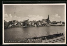 Ansichtskarte Leer, Partie an der Leda 