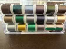 1 NEW PACKS OF 18 SPOOLS OF