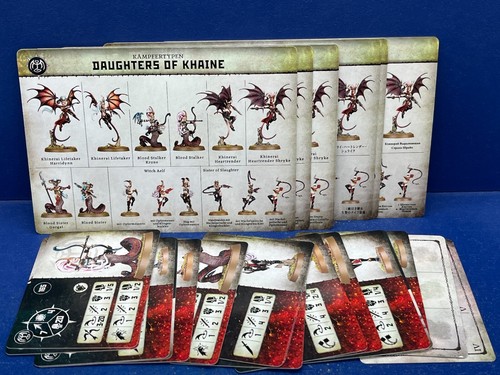 Warcry karten daughters of - karten,