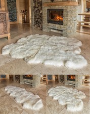 Lammfell Sheep Skin Lambskin Schaffell Sheepskin Teppich Doppel,Tri,Quadro,Sexto