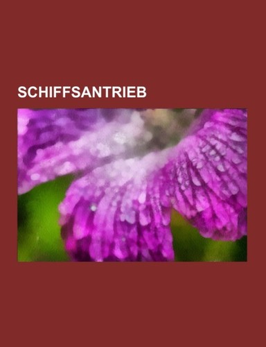 Schiffsantrieb books llc - schiffsantrieb,