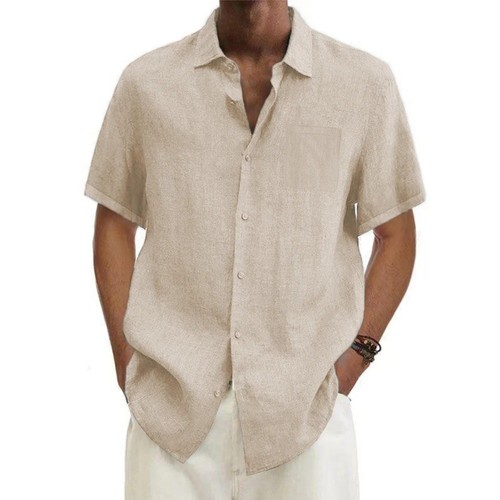 Leinenhemd herren kurzarm - herren,