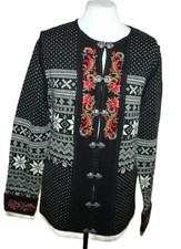Vrikke Damen Strickjacke   Gr XL  Islander Norweger Wolle Klassiker