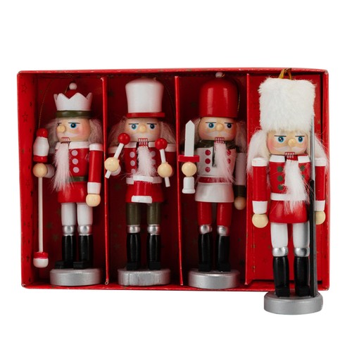Pcs nussknacker figur deko - 4,