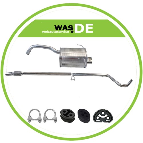 Auspuffanlage für fiat panda - auspuffanlage,