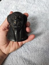 Alte ägyptische schwere Stein statur von Anubis Sammlerwert 