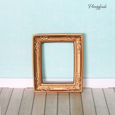 Miniatur Bilderrahmen gold