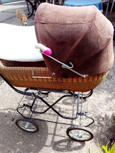 Nostalgie kinderwagen vintage - kinderwagen,