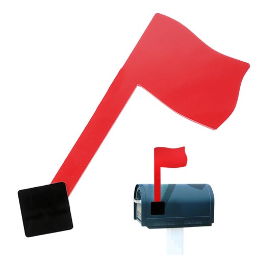 Briefkastenflagge rotes - briefkastenflagge,
