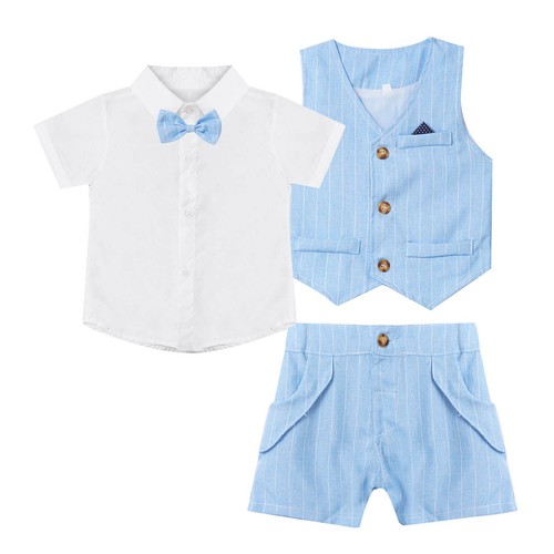 Baby jungen kurzarm hochzeit - kurzarm,