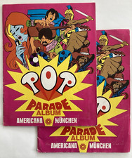 2 Stück Americana Ausschlachtalben "Pop Parade"