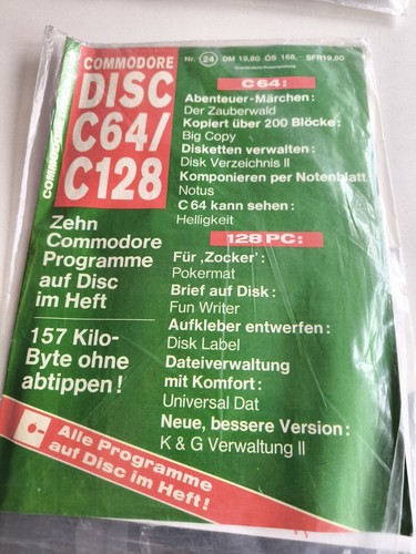 Magazin commodore disk - magazin,