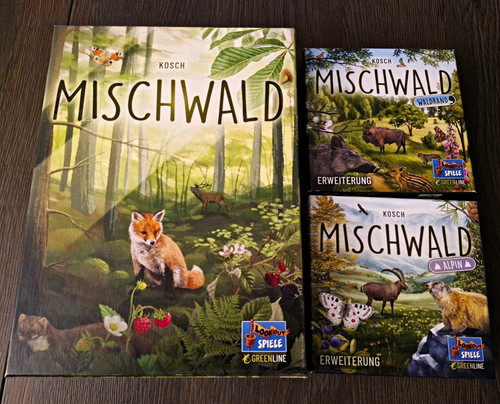 Mischwald brettspiel - mischwald, +