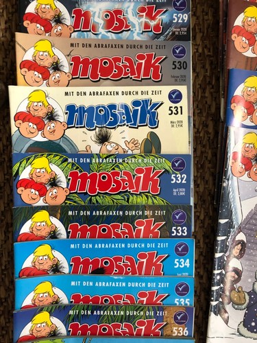 Mosaik abrafaxe digedags - abrafaxe,
