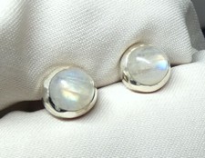 💝Mondstein Ohrstecker 925