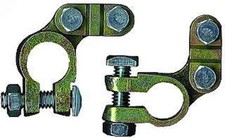 Batterieklemmen, Pluspol und