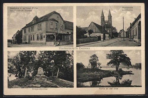 Vockerode dessau - ak, b.