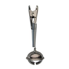 2 Aalglocken mit Befestigungsclip Bissanzeiger Aalglocke Wallerglocke