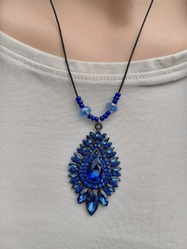 Modeschmuck lederbandkette - modeschmuck,