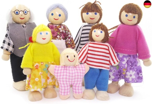 Puppenhaus familie set - puppenhaus, 7