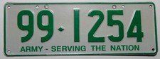 Nummernschild Australien