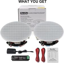 Herdio 6,5 Zoll Bluetooth Deckenlautsprecher 300W Universal Home Lautsprecher