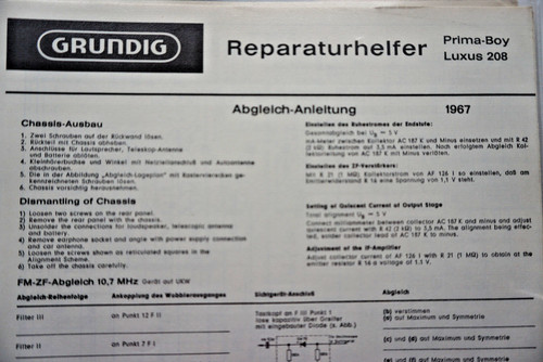 Grundig prima boy luxus - grundig,