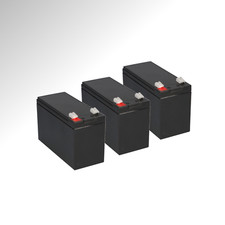 Batterien für Best Power Fortress III 1050VA USV Anlage UPS Ersatz Akkus 12V 9Ah