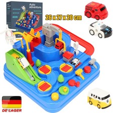 Spielzeug Autorennbahn Abenteuer Auto Kinder Set 6 Tasten Fahrzeugführung DHL