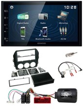 Kenwood 2DIN Bluetooth Lenkrad USB DAB Autoradio für Mazda MX 5 NC 09-15 schwarz