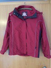 Regenjacke Mädchen TCM Tchibo Gr. 146 - 152 rot