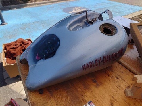 Motorrad tank mit sehr - tank,