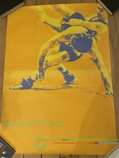Plakat Poster Olympiade München Olympia 1972 Ringen _ Large Format _ DIN A0