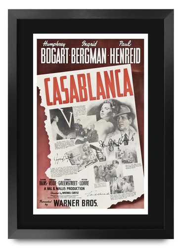 Casablanca film filmplakat - casablanca,