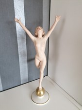 Hutschenreuther  Figur   Sonnenkind hautfarben  groß   Tutter   Höhe ca  34 cm