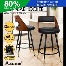 ALFORDSON 2x Drehbar Barhocker