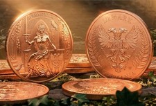 10 x Kupfer 0,5 oz 1/2 oz  -