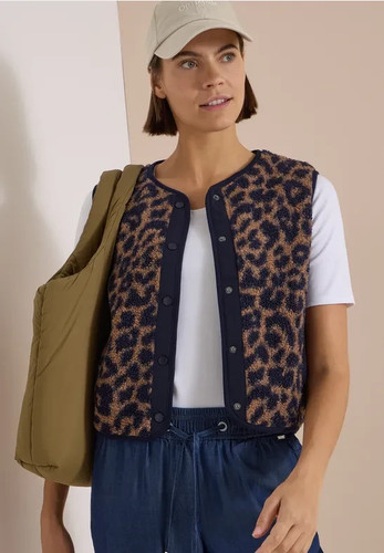 Cecil 220339 vest teddy weste - 220339, teddy-weste