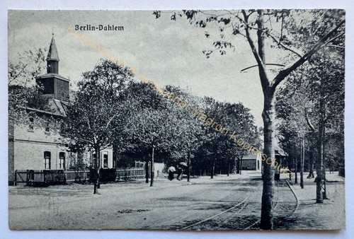 Berlin dahlem 1910 - dahlem, um