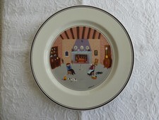 Villeroy & Boch Porzellan Teller 21 cm Design NAIF Laplau 5 am Kamin