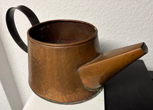 Kupferkanne giesskanne mit - kupferkanne, /