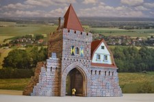 Spur H0 1/87 Stadttor Tor Burg
