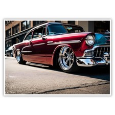 Fahrzeug Auto A4 Kunstdruck