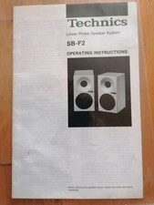 HIFI Beschreibung - Technics SP-F2 Speaker System