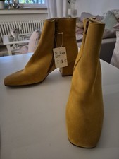 Högl Stiefelette Gr.39 Curry Gelb NEU