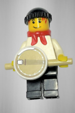 Lego® Minifigur Musiker Banjo-Spieler Gitarrenspieler Guitar Player selten