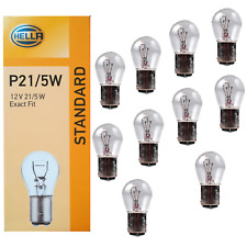 10x Hella 12V 21/5W BAY15d P21/5W Glühlampe Glühbirne Lampe Autolampe    H215w
